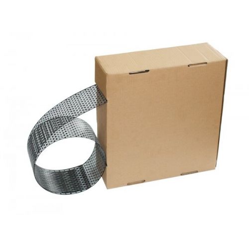 Okapová mřížka 80 mm, (balení po 60 m) - RAL 9005 černá
