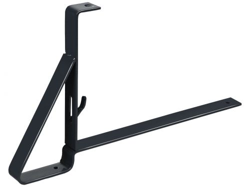 Držák sněhové mříže, plechové krytiny- imitace tašky (400 mm) - Barva antracit RAL 7016