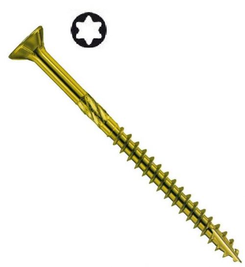 Vrut konstrukční se zápustnou hlavou 8 x 160 mm